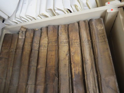 Buttery books in the college archive